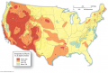 Regions of Exceptionally Hot Rock