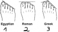 Toe types