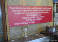 Notice Board in Restaurent