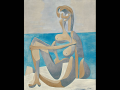 Pablo Picasso, Seated Bather (La Baigneuse)