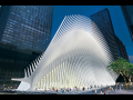 Santiago Calatrava, Port Authority Trans Hudson (PATH) station, World Trade Center site. 