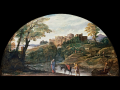 Annibale Carracci, Landscape with Flight into Egypt. 