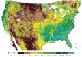 Remote satellite monitoring of gross primary productivity across the United States. The differences 