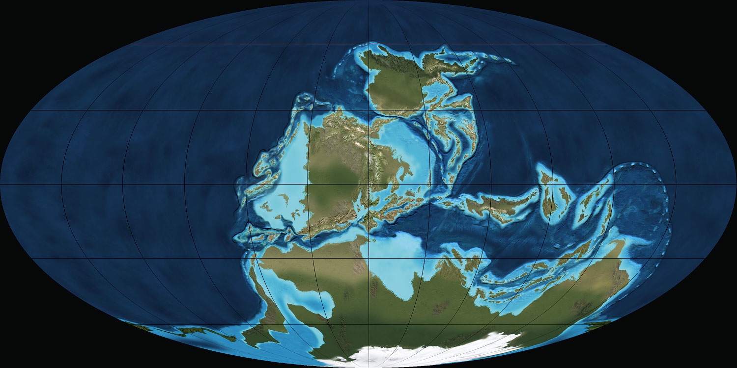 Earth 340 Million Years Ago