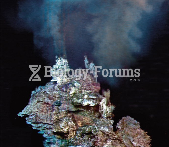 A Hydrothermal Vent on the Seafloor