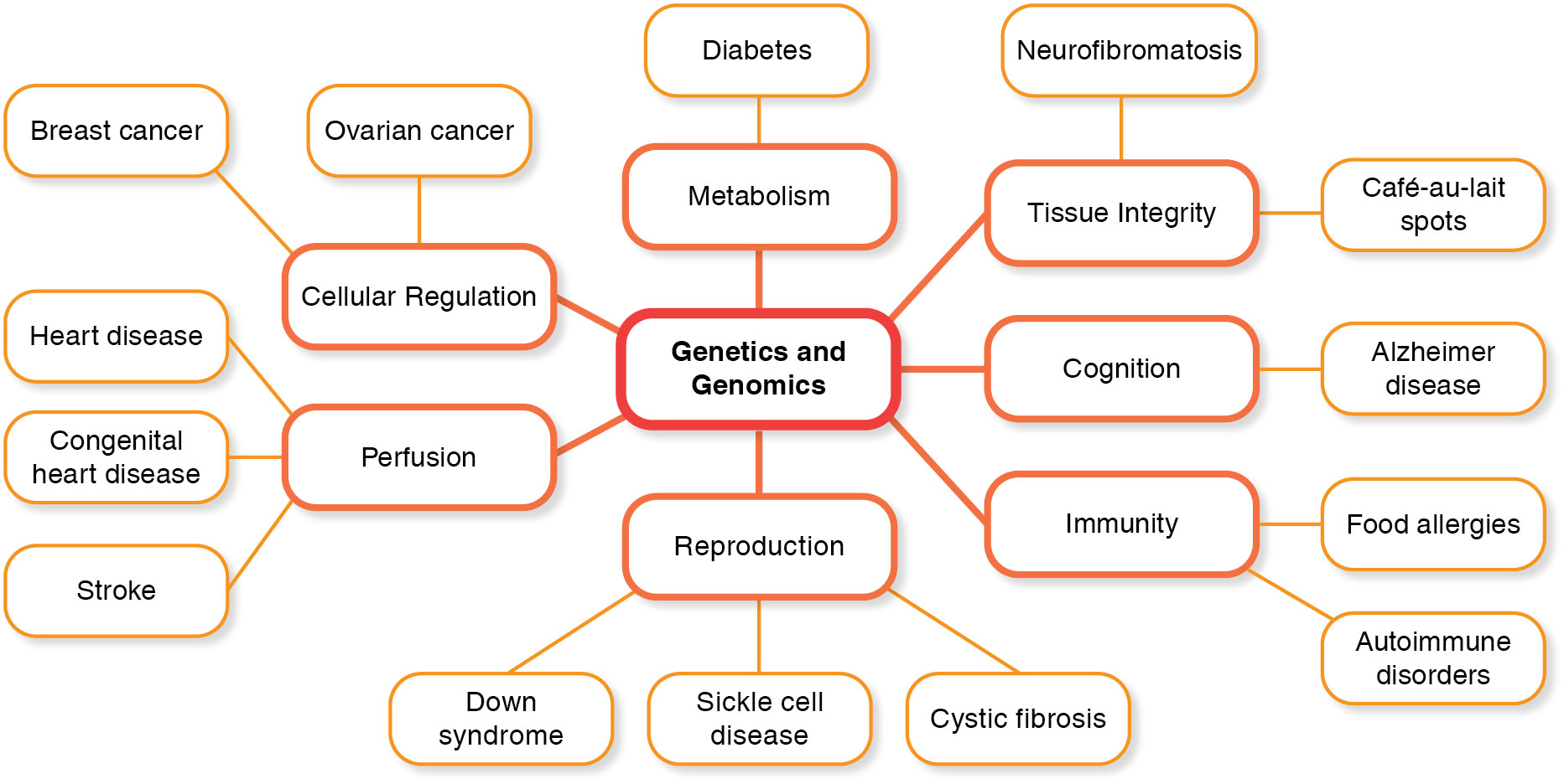 Concepts related to alterations of genetics