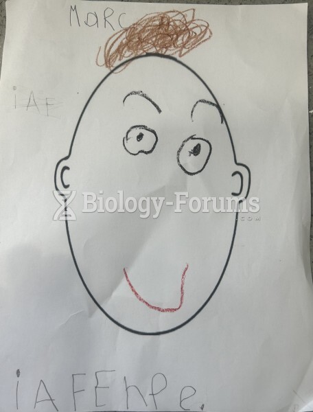 Funny face kid drawing
