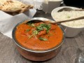 Butter chicken Indian food cuisine