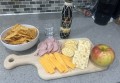 Dominican Mamajuana with crackers and cheese